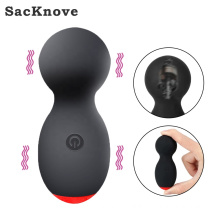 SacKnove Powerful Electric Rechargeable Personal Waterproof Wireless Vagina Handheld Av Dildo  Mini Wand Massager For Women